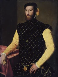 Man wearing the Cross of the Order of Alcantara